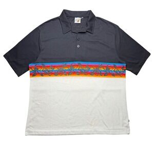 Vintage Hobie Hawaii wraparound polo shirt